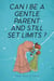 Can I be a gentle parent and still set limits?