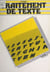 Traitement de texte