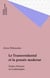 Le Transcendantal et la pensée moderne - Études d'histoire de la philosophie