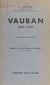 Vauban - 1633-1707