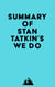 Summary of Stan Tatkin's We do