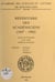 Répertoire des Académiciens (1847-1992) - Liste des fauteuils et de leurs titulaires successifs, sections, sciences, lettres, médecine