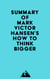 Summary of Mark Victor Hansen's How to Think Bigger