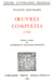 Œuvres complètes (1578)