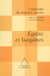 Égalité et inégalités - (Volume 10)