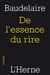 De l'essence du rire