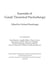 Essentials of Gestalt Theoretical Psychotherapy