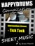 Happydrums Compilation "Tick Tack" - Drum Set Example with Sheet Music & Online Video + Bonus