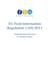 EU-Food Information Regulation 1169/2011 - Implementing Measures by Member States