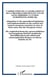 L'adéquation de la legislation et de la pratique des PECO en vue de leur adhésion à l'Union Européenne (Tome III) - Adaptation to the agricultural legislation and implementation in the central and eastern european countries in view of their entry into ...