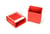 Polaroid - Boîte de rangement pour photos - 10 x 12 x 4.3cm - Rouge - 40 photos