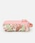 Trousse rectangulaire 2 compartiments Rip Curl - Rose