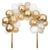 Kit Arche de ballons dorés à assembler