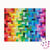 Puzzle 1000 pièces LEGO® Rainbow bricks