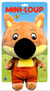 Peluche Mini-Loup