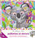 Paillettes et dorure : Portraits d'animaux