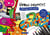 Cartes postales à colorier : Urban graffiti