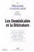 Mémoire dominicaine - numéro 11 Les dominicains et la littérature