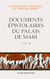 Les Documents épistolaires du palais de Mari, III