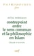 Contrepoint entre le sens commun et la philosophie en Islam
