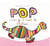 Pop mange de toutes les couleurs