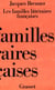 Les familles littéraires françaises