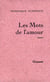Les mots de l'amour