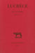 De la Nature. Tome II : Livres IV-VI