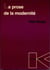 Prose de la modernité