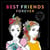 Black coloriage best friends forever