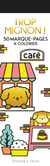 Trop mignon ! : 50 marque-pages à colorier - Dessain et Tolra
