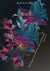 Carnet de notes - fleurs neon