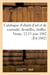 Catalogue d'objets d'art et de curiosité, dentelles, étoffes. Vente, 12-13 juin 1882