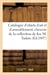 Catalogue d'objets d'art et d'ameublement, clavecin, céramiques, objets variés, cuivres, étains : bronzes d'art, meubles anciens, tapisseries de la collection de feu M. Taskin