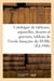 Catalogue de tableaux modernes, aquarelles, dessins et gravures, tableau : de l'école française du XVIIIe siècle