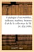 Catalogue d'un mobilier, tableaux, marbres, bronzes d'art, porcelaines, faïences : bronzes d'ameublement de la collection de M. H.