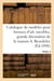 Catalogue de modèles pour bronzes d'art, meubles de style, de grande décoration : de la maison A. Beurdeley. Partie 3