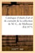 Catalogue d'objets d'art et de curiosité de la collection de M. G., de Mulhouse