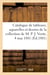 Catalogue de tableaux modernes, aquarelles et dessins de la collection de M. P. J. Vente, 4 mai 1881
