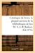 Catalogue de livres, la plupart anciens de la bibliothèque de feu M. E.-J.-B. Rathery