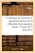 Catalogue de miniatures, gouaches et dessins, tableaux anciens de la collection d'un amateur : Vente, 29 avril 1872