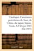 Catalogue d'anciennes porcelaines de Saxe, de Chine et du Japon, bijoux anciens, montres, éventails : Vente, 8-9 février 1883