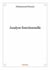 Analyse fonctionnelle