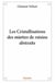 Les Cristallisations des miettes de raisins abstraits