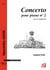 Concerto pour piano et orchestre n 2 (conducteur a3) - en re mineur