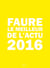 Faure le meilleur de l'actu 2016