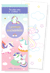Mes petites cartes à colorier - Licornes enchantées - Mila éditions