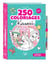 250 coloriages kawaï - crayon multi-mines offert