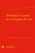 Théophile gautier et la religion de l'art