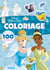 Disney princesses coloriage - avec plus de 100 stickers (cendrillon et tiana)